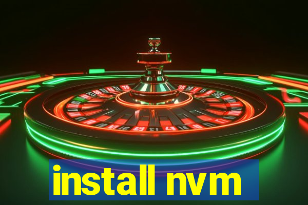 install nvm